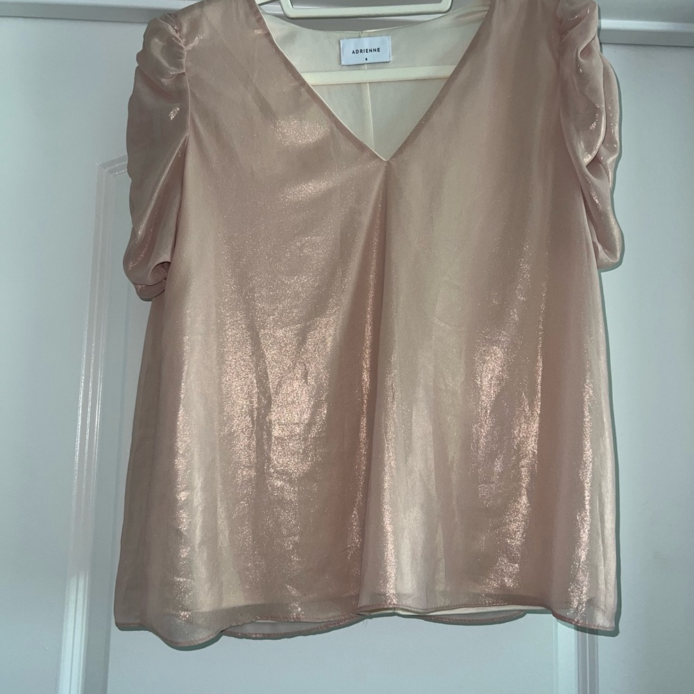 Adrienne Women’s Shimmering Pink Top